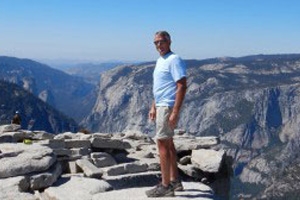 Patient summits Half Dome in Yosemite following Total Knee Replacement